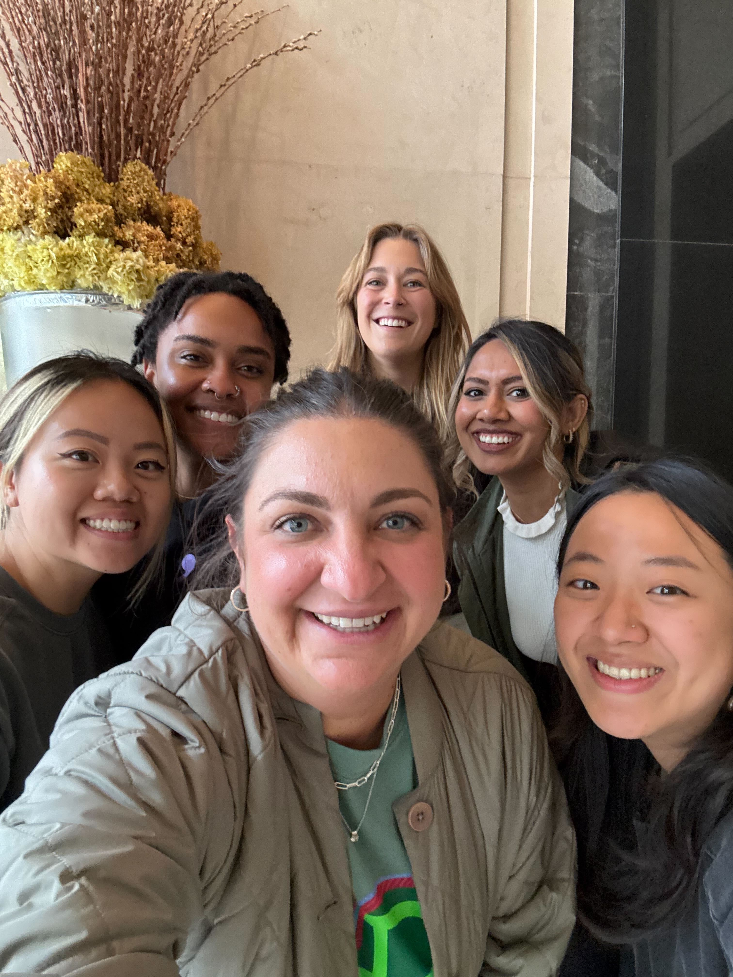 Rapid Research team group selfie.